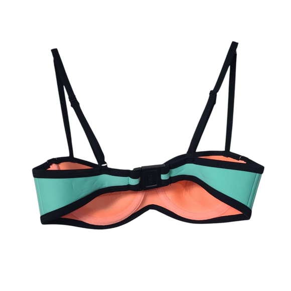 TRIANGL Colorblock Bikini Top XXS - Picture 2 of 7